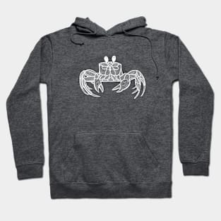 Cute Crab - detailed ghost crab drawing Hoodie